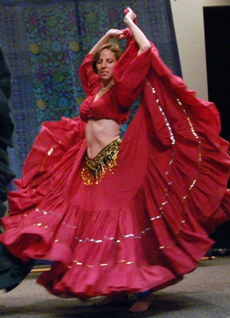 Kalista at the Darfur benefit, 2007